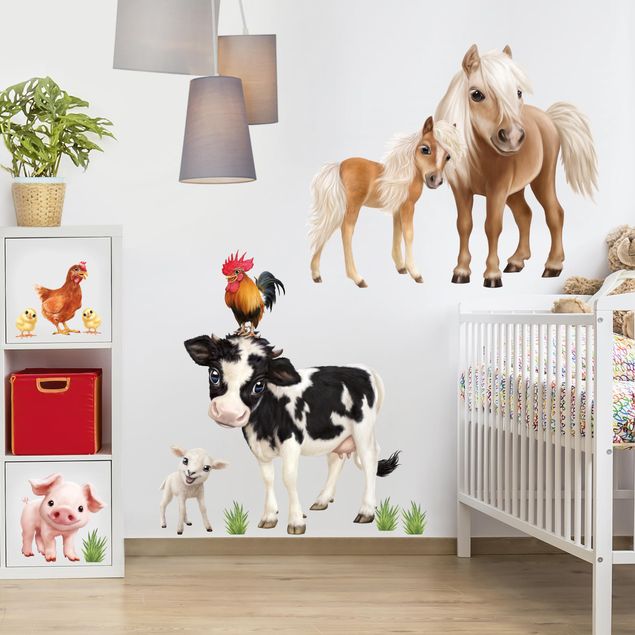 Pokój niemowlęcy Animal Club International - Zestaw Zwierzęta na farmie