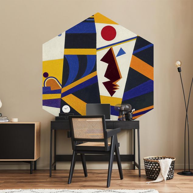 Abstrakcja tapeta Wassily Kandinsky - oprawa