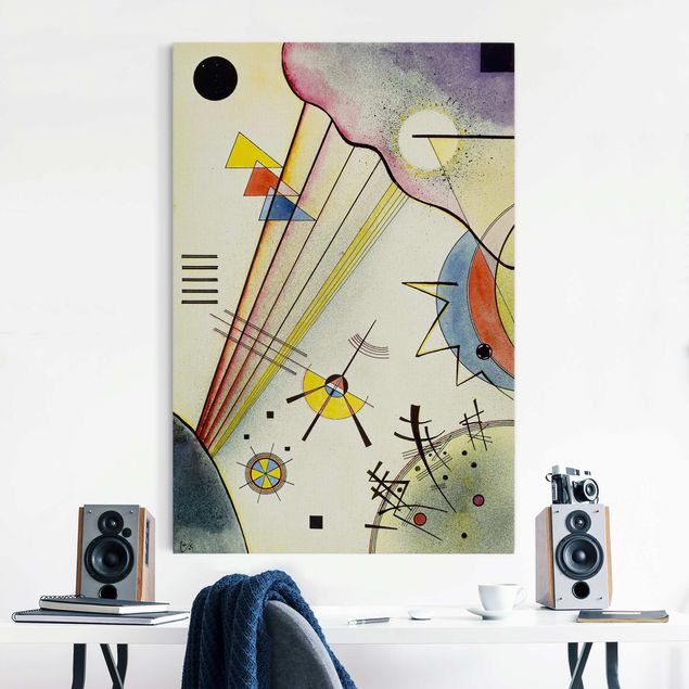 Obrazy do salonu nowoczesne Wassily Kandinsky - Wyraźne połączenie