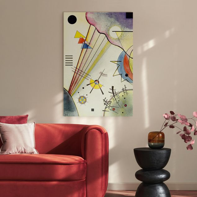 Nowoczesne obrazy Wassily Kandinsky - Wyraźne połączenie