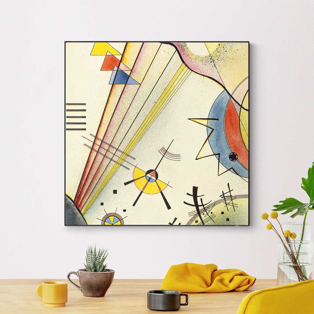 Nowoczesne obrazy do salonu Wassily Kandinsky - Wyraźne połączenie