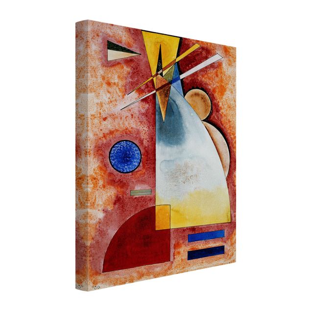 Czerwony obraz Wassily Kandinsky - Ineinander
