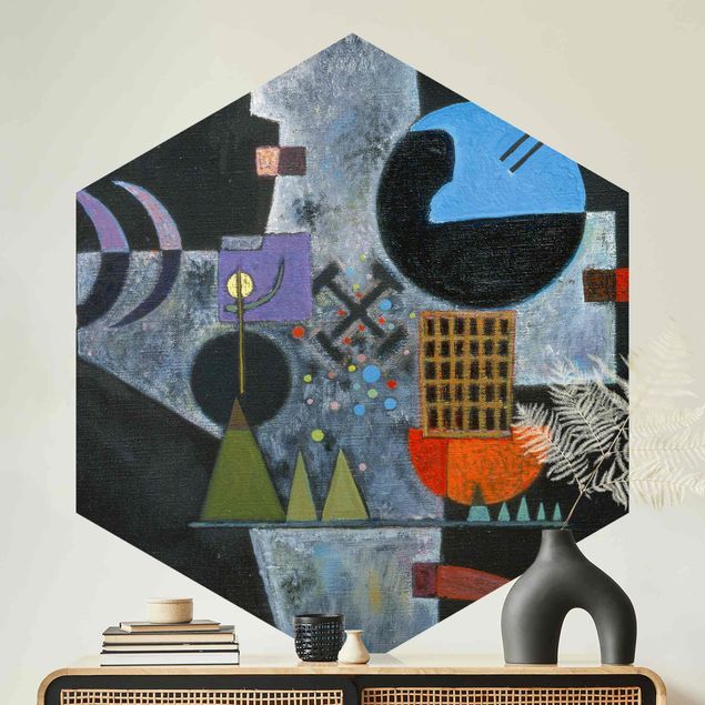 Dekoracja do kuchni Wassily Kandinsky - Kształt krzyża