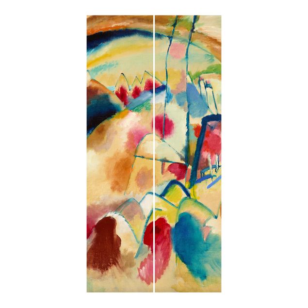 Domowe tekstylia Wassily Kandinsky - Pejzaż z kościołem
