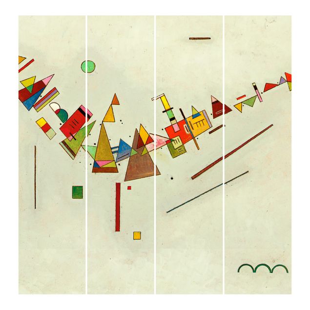 Tekstylia domowe Wassily Kandinsky - Angular Swing