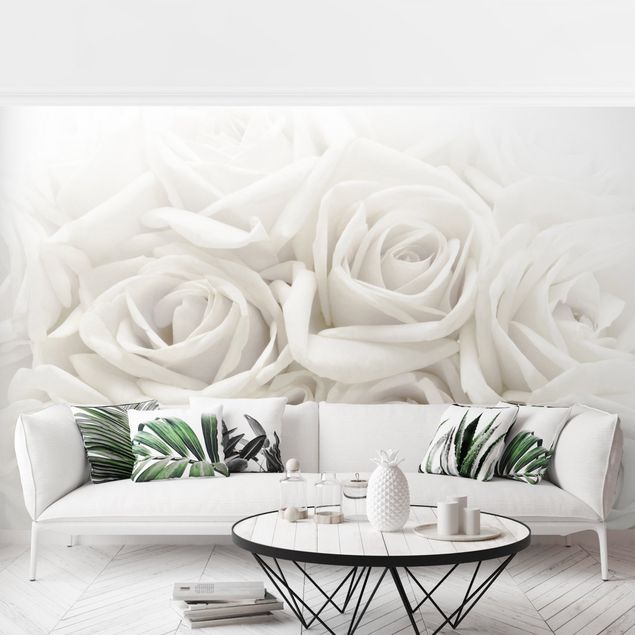 Fototapeta - Białe róże