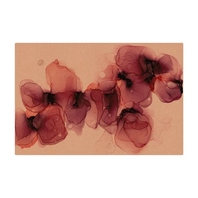 Mata korkowa - Dzikie kwiaty w kolorze purpury i złota