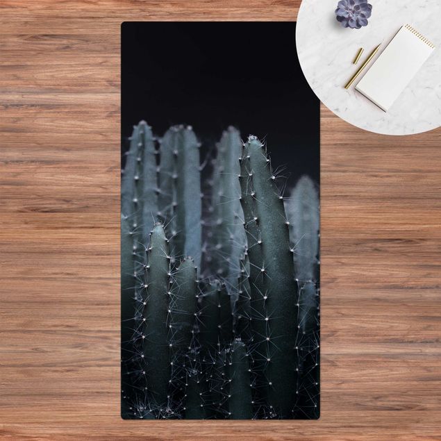chodnik dywanowy Kaktus pustynny nocą