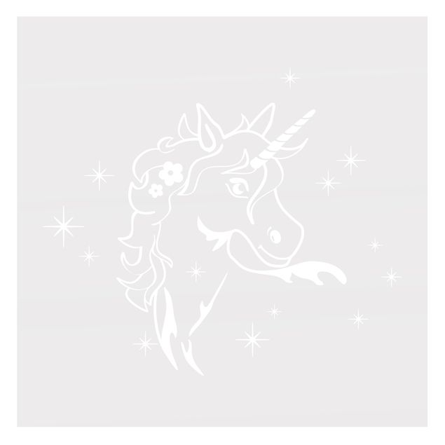 Folia na szyby okienne Magical Unicorn II