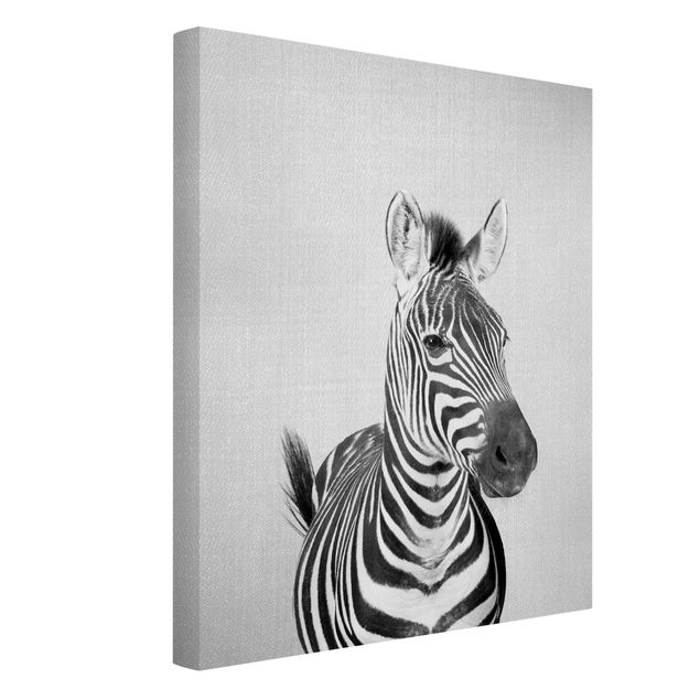 Obrazy ze zwierzętami Zebra Zilla Black And White