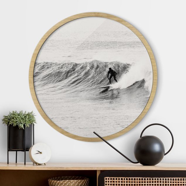 Obrazy w ramie krajobraz Czas na surfing