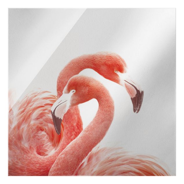 Obrazy nowoczesne Dwa flamingi
