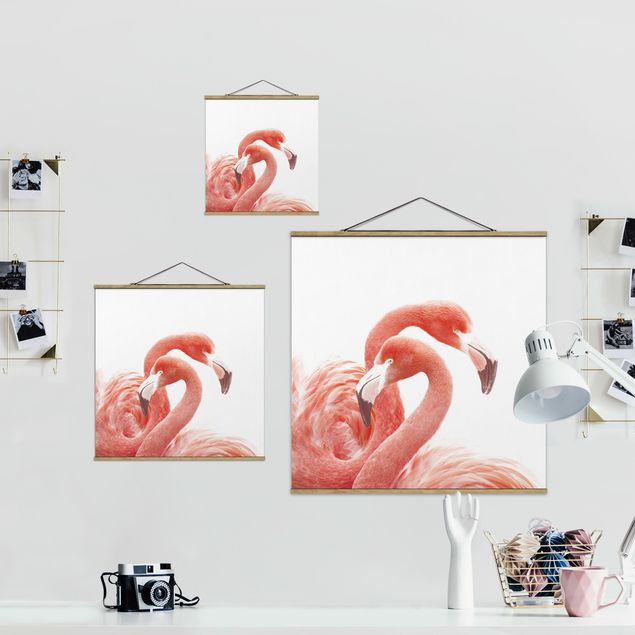 Obrazy Dwa flamingi